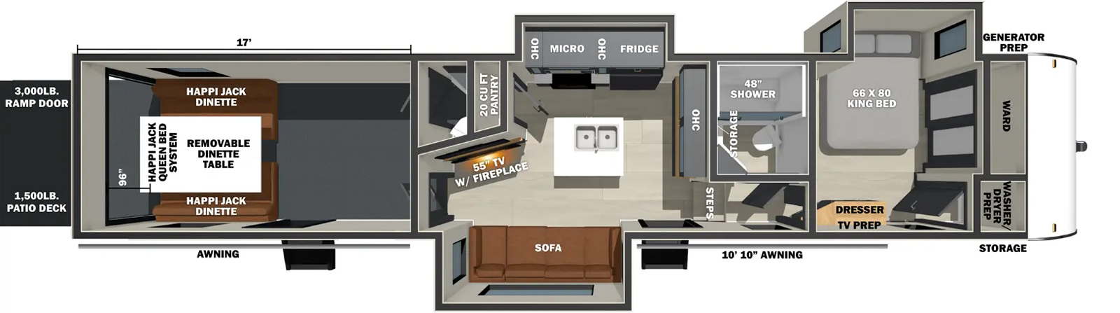 4017GX Floorplan Image